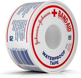 img 2 attached to 💧 Waterproof First Aid Tape by Johnson &amp; Johnson - 1-Inch x 10-Yards (Pack of 2)