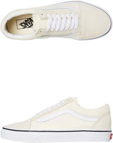 img 4 attached to Classic Vans Unisex Skool Shoes - Black & White Design