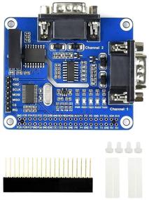 img 4 attached to Расширитель Waveshare 2-Channel Isolated RS232 HAT для Raspberry Pi SC16IS752+SP3232 с защитными цепями, изоляцией питания, магнитной изоляцией ADI и TVS-диодом