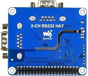 img 2 attached to Расширитель Waveshare 2-Channel Isolated RS232 HAT для Raspberry Pi SC16IS752+SP3232 с защитными цепями, изоляцией питания, магнитной изоляцией ADI и TVS-диодом