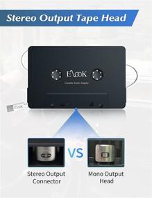 img 1 attached to Elook Cassette Adapter Compatible System