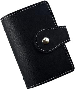 img 4 attached to Sanzeon Leather Business Organizer Protector Men's Accessories