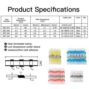 img 3 attached to 🔌 Waterproof Automotive Electrical Connectors by Eventronic