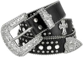 img 4 attached to 💎 Sparkling Rhinestone Jewels: Western-inspired Accessories for Fashionable Cowgirls