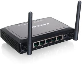 img 1 attached to 🔌 IOGEAR Universal 5-Port Wi-Fi N Ethernet Hub GWU647 (Black): Enhanced Connectivity and Networking Experience