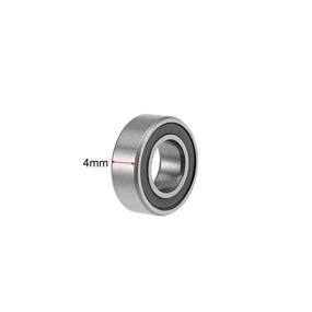 img 2 attached to 💫 Uxcell MR126 2RS Groove Bearings Double: High-Performance Precision Components for Smooth Operation