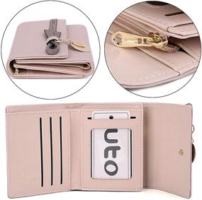 img 1 attached to UTO Wallet Leather Bowknot Organizer Women's Handbags & Wallets