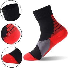 img 1 attached to 🧦 RANDY SUN Boys Outdoor Sports Sock, 100% Waterproof Socks for Hiking, Skiing, and Fishing (1 Pair)