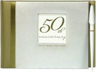 📔 c.r. gibson 50th anniversary party guest book with pen, 7x9.75 inches logo