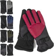 gloves extreme weather waterproof insulated men's accessories logo