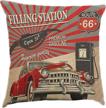easternproject vintage decorative cartoon cushion logo