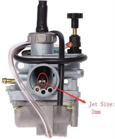 img 3 attached to 🔧 TOPEMAI Carburetor for Suzuki LT 80 Quadsport ATV - Efficient Fuel Switch Valve Replacement