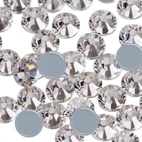 img 4 attached to 💎 Dowarm Crystals: Premium Rhinestones for Stunning Sewing & Clothing Embellishments