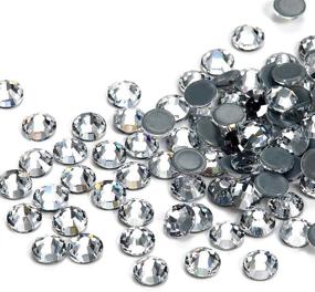 img 3 attached to 💎 Dowarm Crystals: Premium Rhinestones for Stunning Sewing & Clothing Embellishments