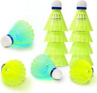 hiraliy badminton shuttlecocks lighting backyard logo