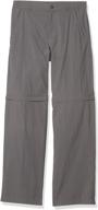 👖 columbia boys' silver ridge iv convertible pant: durable & versatile outdoor gear logo