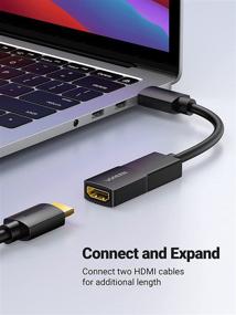 img 2 attached to 🔌 Enhance Chromecast and PlayStation Connectivity with UGREEN Connector Extender