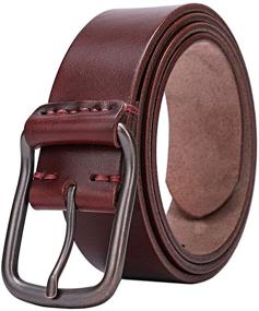 img 4 attached to Discover the Exceptional Quality of MONTTIER Premium Genuine Leather Single Men's Accessories