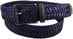 img 3 attached to Moonsix Braided Fabric Leather Adjustable