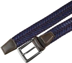 img 1 attached to Moonsix Braided Fabric Leather Adjustable
