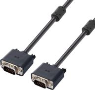 💻 enuoda black computer monitor cable: superior quality industrial electrical connection logo