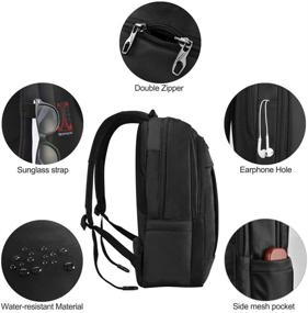 img 1 attached to Kopack Waterproof Backpack: Perfect Business Compartment for Professionals