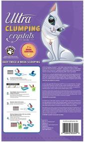 img 3 attached to 🐱 Ultra Pet Clumping Crystal Cat Litter: 5lb Pack with White & Multicolor Crystals