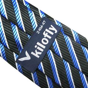 img 1 attached to 👔 Kilofly Pre Tied Adjustable Strap Necktie: Perfect Boys' Accessory for Stylish Neckties