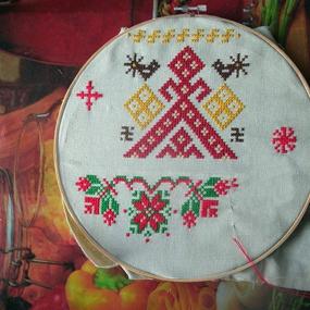 img 3 attached to Embroidery Hoop 11 6 Inch Adjustable Needlework