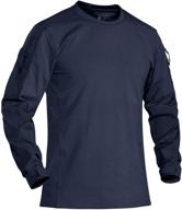 🏃 tacvasen shirts: high-performance men's clothing for outdoor running activities logo