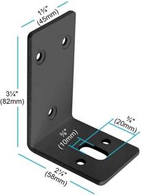 img 2 attached to Bracket Thickness Shelves Furniture Included Industrial Hardware in Brackets