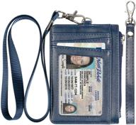 👛 teskyer women's wallet lanyard with rfid blocking - minimalist handbag and wallet organizer logo