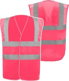 img 3 attached to Enhanced Visibility: Reflective Stripes 👷 Multi Color Construction Workwear for Maximum Safety