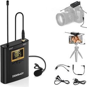 img 4 attached to Wireless Lavalier Microphone System Rechargeable