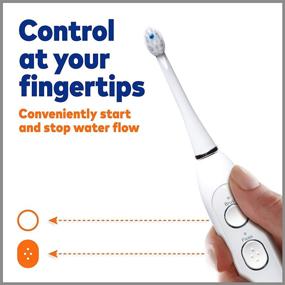 img 1 attached to 🚿 Waterpik Sonic-Fusion SF-02: Professional Water Flosser, Electric Toothbrush & Flossing Combo – White