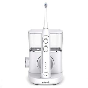 img 4 attached to 🚿 Waterpik Sonic-Fusion SF-02: Professional Water Flosser, Electric Toothbrush & Flossing Combo – White
