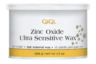 🧖 gentle hair removal wax for ultra sensitive skin - gigi zinc oxide formula, 13 oz., 1 piece logo