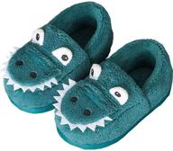 mofeedouka slippers dinosaur indoor toddler boys' shoes for slippers logo