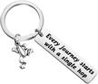 ensianth journey keychain motivational graduation logo