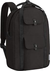 img 3 attached to Enhanced Security with Travelon Origin Anti Theft Daypack Backpack SILVADUR - Black Backpacks