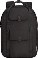 enhanced security with travelon origin anti theft daypack backpack silvadur - black backpacks logo