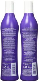 img 3 attached to 💜 Дуэт средств по уходу за волосами Loma: Фиолетовый шампунь и фиолетовый кондиционер - по 12 унций каждый