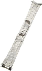 img 2 attached to Hadley Roma Stainless Steel Watch Strap Men's Watches and Watch Bands