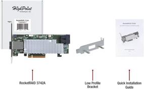 img 1 attached to High-Point RocketRAID 3742A 8 Внутренних, 8 Внешних каналов 12GB/S PCIe 3.0 X8 SAS/SATA RAID-контроллер