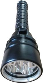 img 1 attached to 🔦 Goldengulf Professional Scuba Diving Flashlight - 5PCS CREE L2 LED Super Bright 4800 Lumen Underwater 100M Submarine Light with Battery and Charger Included: A Comprehensive Review