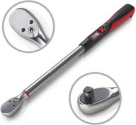 🔧 olsa tools 1/2-inch drive digital torque wrench, range 12.5-250 ft-lb, ±1% cw/±2% ccw accuracy, premium adjustable ratchet torque wrench, professional-grade logo