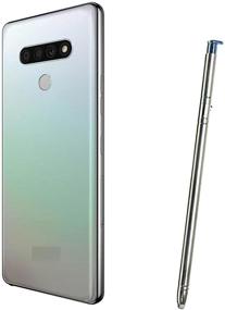 img 2 attached to 🖋️ LG Stylo 6 Q730 Stylus Pen Replacement Parts - Light Blue Holographic LCD Touch Screen - Compatible with Boost, AT&T, TracFone, Verizon, Spectrum, Xfinity, T-Mobile, Sprint, Cricket Wireless