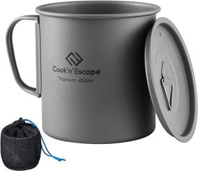 img 4 attached to COOKNESCAPE Ultralight Titanium Backpacking Cookware