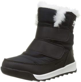 img 4 attached to Детские ботинки SOREL Children's Whitney Strap для мальчиков: стильные и защитные ботинки для активных мальчиков