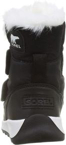 img 2 attached to Детские ботинки SOREL Children's Whitney Strap для мальчиков: стильные и защитные ботинки для активных мальчиков